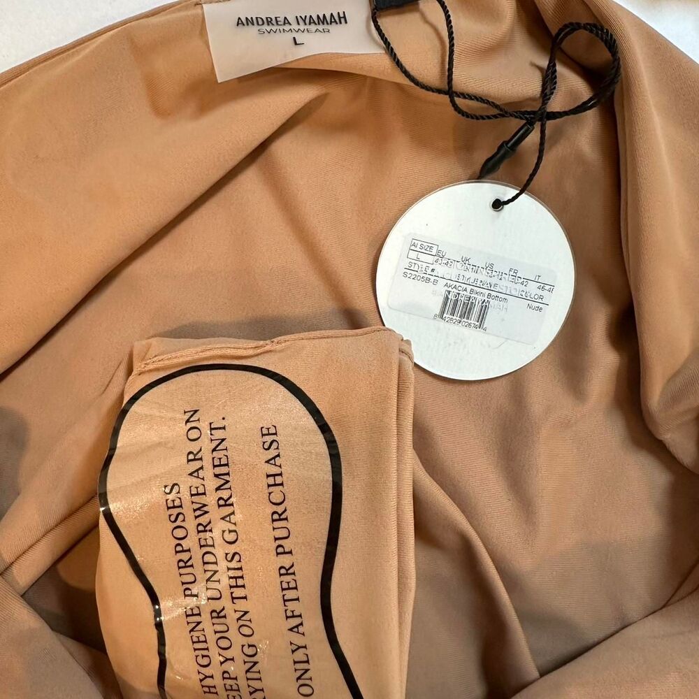 Andrea-iyamah Women's Orange and Tan Bikinis-and-tankini-sets - Picture 5 of 6
